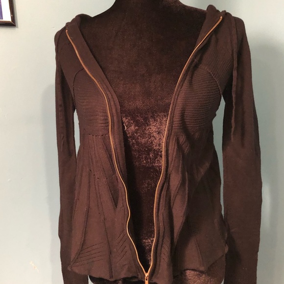 Lux Boho Ripped-up Black Hoodie - Picture 7 of 15